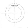 511123 AOD AODE 4R70 4R75 Forward-Reverse Clutch Steel Plate (1990-UP w/ Steel Drum) 0.068'' - view 2