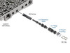 4L60E 4L65E 4L70E Oversized 4-3 Sequence Valve Kit by Sonnax (Ream Required)
