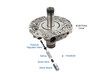 Sonnax 104520-16K 6L80 6L90 6L50 6L45 Oversized Pressure Regulator & Boost Valve Kit - kit contents