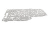 Precision 78321 AS66RC AS69RC RE6R01A Valve Body Gasket - Lower - view 2