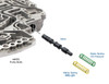 Sonnax 44912-10K 45RFE 545RFE 65RFE 66RFE 68RFE Oversized Pressure Regulator Valve Kit - kit contents