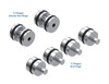 Sonnax 85740-01K 948TE ZF9HP48 Honda 9-Speed O-Ringed End Plug Kit