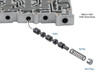 Sonnax 37000-15K 1000 2000 2400 Oversized E-Shift Valve - kit contents