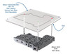 Sonnax 37000-VTP-SS 1000 2000 2400 Vacuum Test Shift Plate Kit Seal