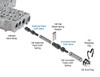 Sonnax 56947J-61K 5R55S 5R55W Oversized Solenoid & Converter Feed Limit Valve Kit - kit contents
