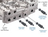 Sonnax 144740-21 6F35 Oversized Clutch Latch Valve - kit contents