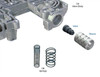 Sonnax 36946-04K C6 Boost Valve Kit - kit contents