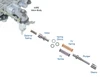 Sonnax 22771-03K 42RE 42RH 44RE 44RH 46RE 46RH 47RE 47RH 48RE A727 A904 Throttle Valve Kit - kit contents