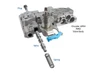 Sonnax 22771A-07K 42RE 42RH 44RE 44RH 46RE 46RH 47RE 47RH A727 A904 Oversized Lube Regulated Pressure Regulator Vale Kit - kit contents