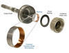 Sonnax 12509-01 42RE 42RH 44RE 44RH 46RE 46RH 47RE Oversized Overdrive Sprag Pilot Bushing - kit contents