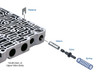 Sonnax 105740-60K 10L1000 10L60 10L80 10L90 GEN-2 Oversized Feed Limit High Valve Kit - kit contents