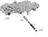 Sonnax 97741-17K A340E A340F Oversized Secondary Pressure Regulator Valve Kit - kit contents