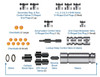 Sonnax A340-LATE-ZIP A340E A340F Valve Body Zip Kit®
