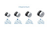 Sonnax 147741-30K A760 A960 AB60 O-Ringed End Plug Kit