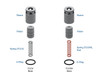 Sonnax 168740-11K UA80E UA80F UB80E UB80F TCCRV & TCCV Damper Kit