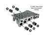 Sonnax 15741-14K 09D 09G 09K 09M 6F21WA TF60SN TF80SC TR60SN Accumulator Piston Kit - kit contents