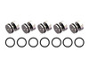 09D 09G 09K 09M 6F21WA TF60SN TF80SC TF81SC TR60SN O-Ringed End Plug Kit | Sonnax | 11mm Bores