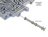 Sonnax 41750-03 KM 4-Speed Transmisison Manual Valve - kit contents