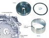 Sonnax 96513K AX4S AXOD AXODE 1-2 Accumulator Bore Sleeve Kit - kit contents