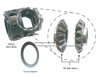 Sonnax 75890-30 4T60 4T60E Differential Side Gear Thrust Washer - kit contents