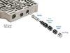 Sonnax 104740-07K 6L45 6L50 6L80 6L90 Oversized TCC Regulator Valve Kit - kit contents
