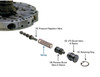 Sonnax 77917-08 700R4 200-4R Elevated Pressure Main Pressure Regulator Spring - kit contents