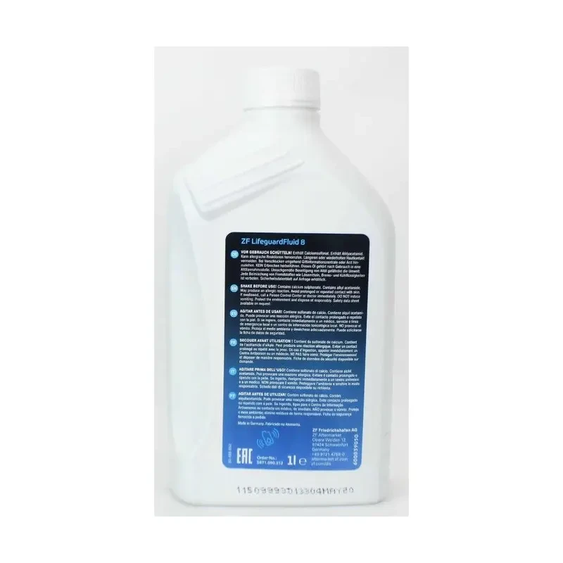 ZF Friedrichshafen M465ZF8-1 ZF Lifegaurd Fluid 8 (1-Quart) - view 2