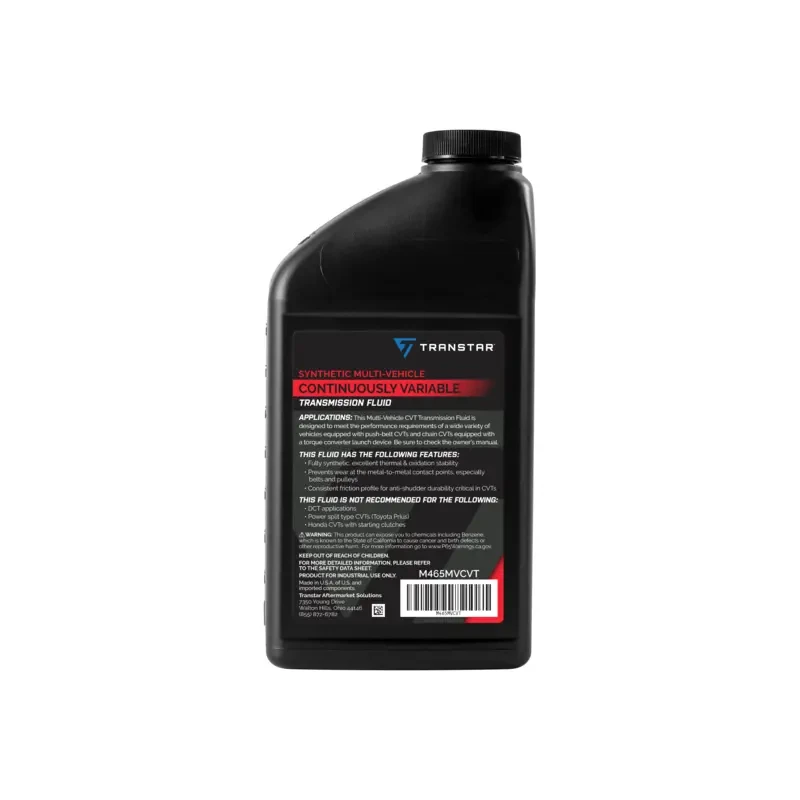 Transtar M465MVCVT CVT CVTF Synthetic Fluid (1-Quart) - view 2