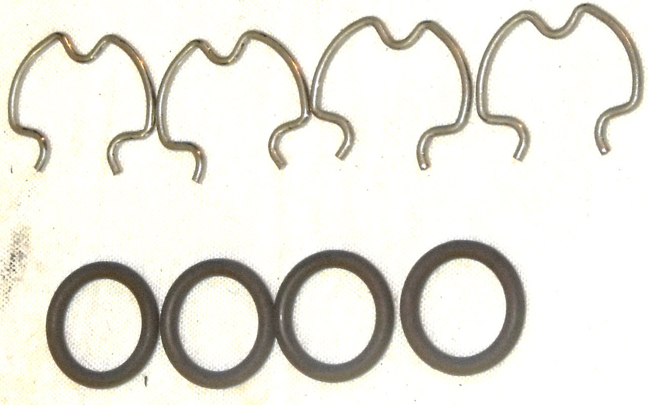 4L60E Transmission Cooler Line O-Ring & Retainer Clip [Set of 4]