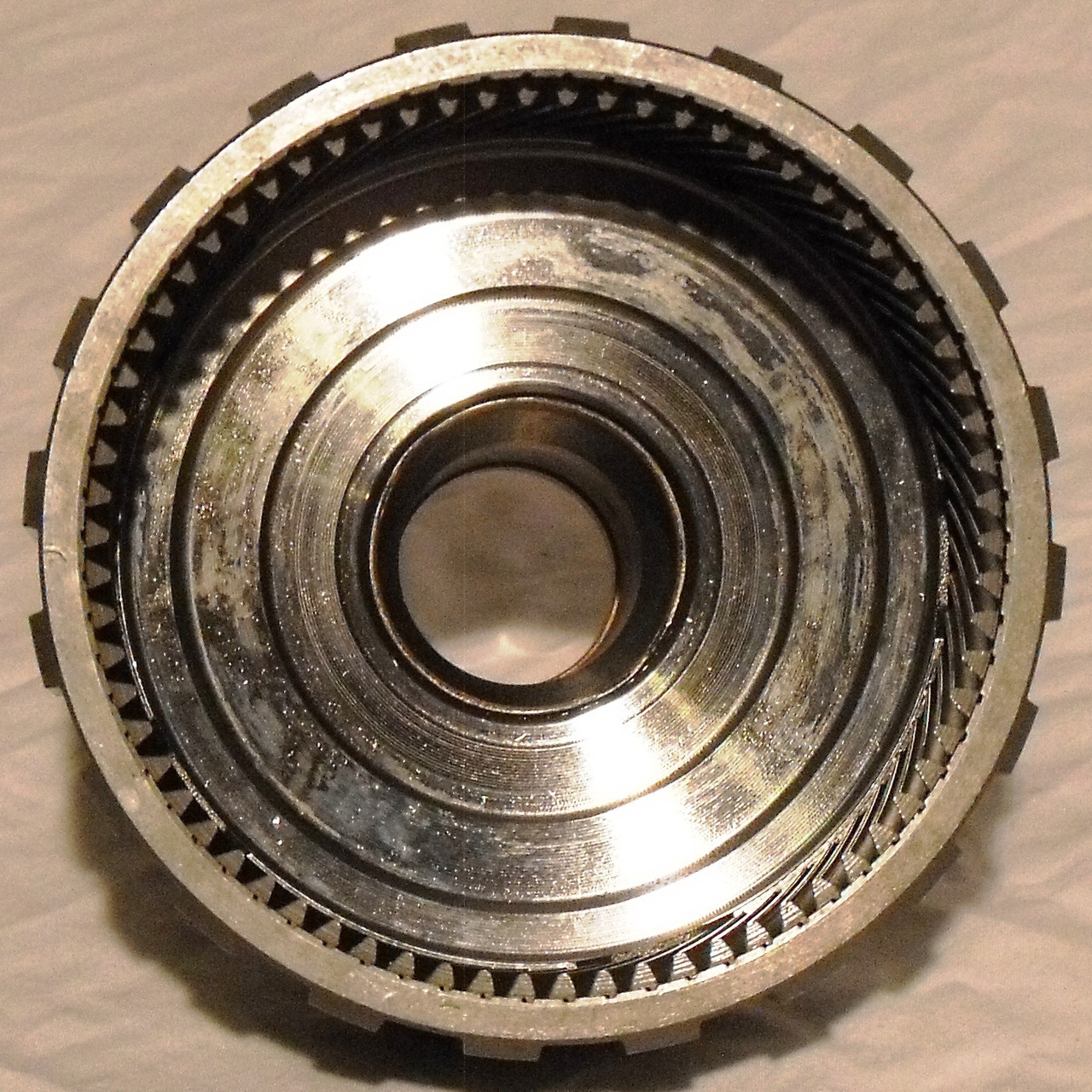 1102 4L60E Front Ring Gear w/ Reaction Shaft (1983-L2000) (Washer Style) - view 2