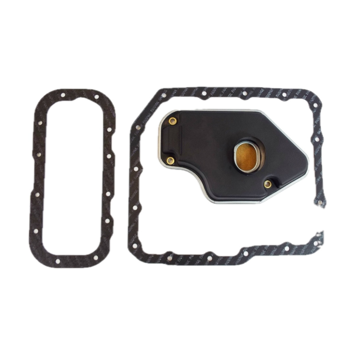 1637-BMW 4L30E Oil Filter w/ Pan & Adapter Gaskets Kit - BMW/Cadillac Style (1990-UP)