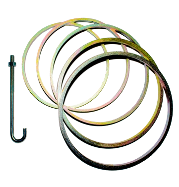 Adapt-A-Case T-7464AC Compressor Ring Set for Large OD Spring Retainers (Add on for Every Buddy)