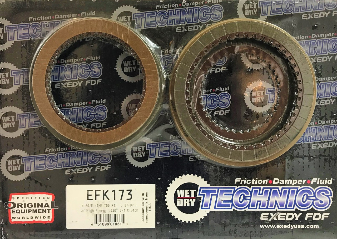 700R4|4L60E Clutch Friction Module (1988-UP)  Exedy HIgh Energy