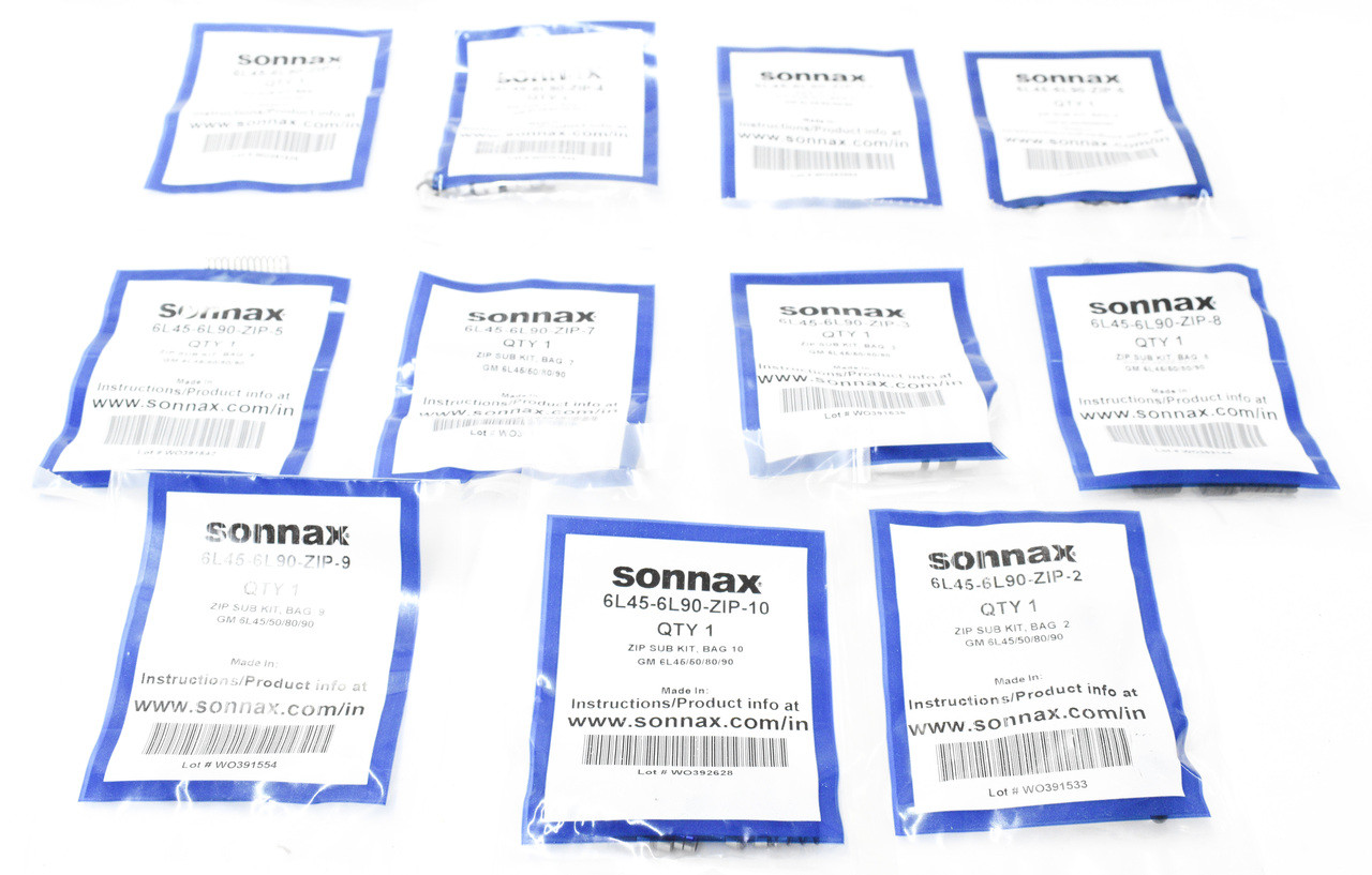 ぺろページ 6 Sonnax 6L80 6L90 Valve Body Upgrade Rebuild Zip Kit 6L45-6L90-ZIP