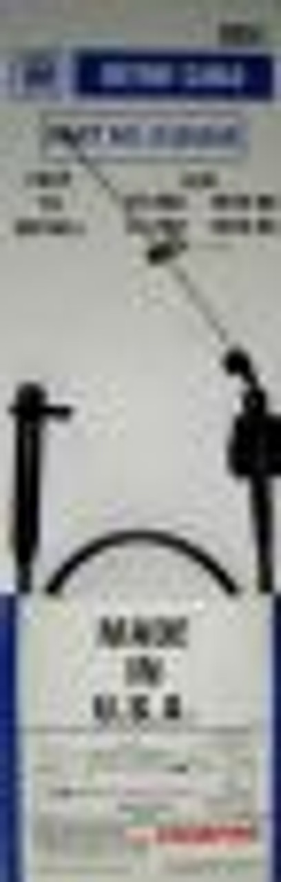 TH350/C (1979-1986) TH200 Detent Throttle Cable (1976-1980) 40.5''-Long (Teardrop Style)