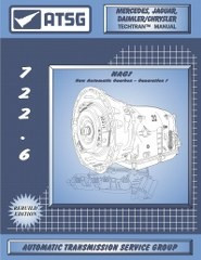 ATSG ATSG-7226 722.6 NAG-1 Tech Service Rebuild Manual