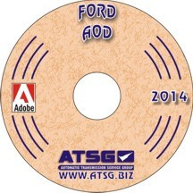 ATSG ATSG-AOD CD AOD Tech Service Rebuild Manual - CD