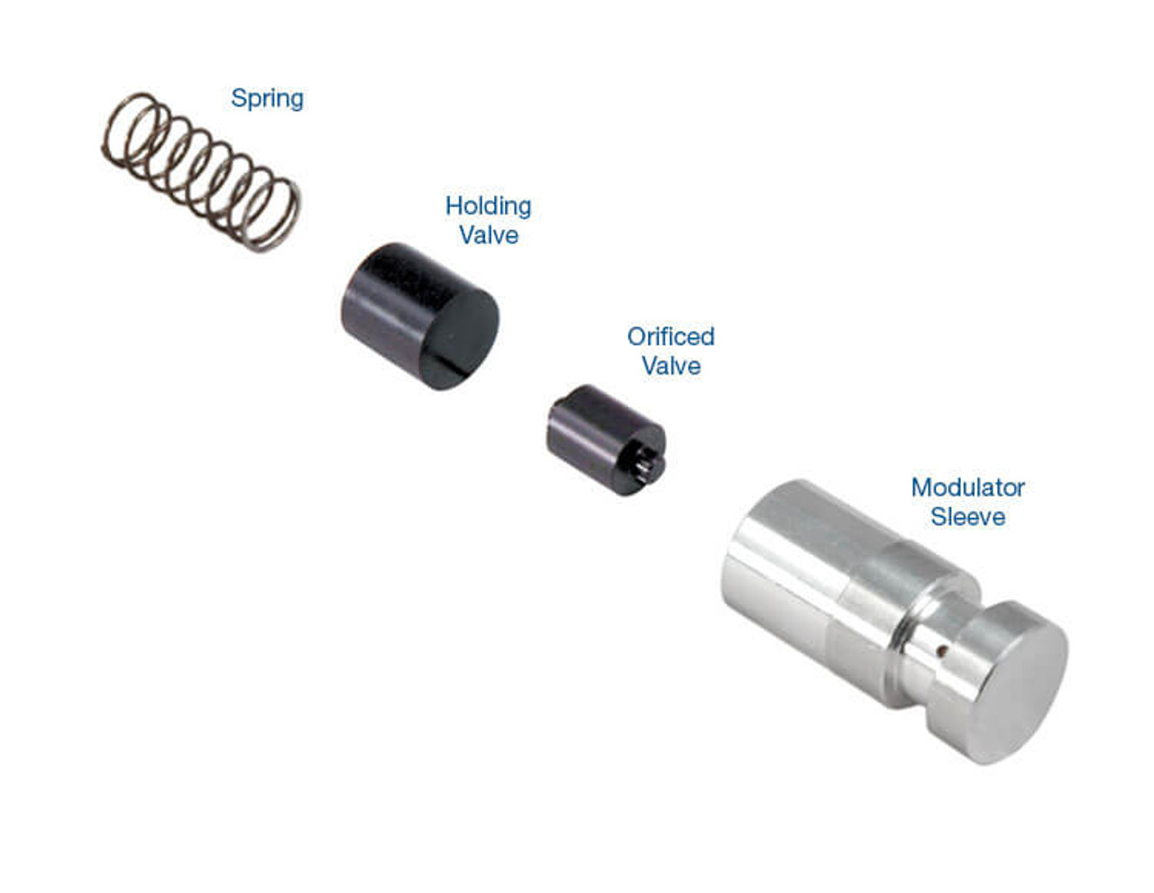 E4OD 4R100 Heavy Duty Low-Reverse Modulator Sleeve Kit (1996-UP) Sonnax