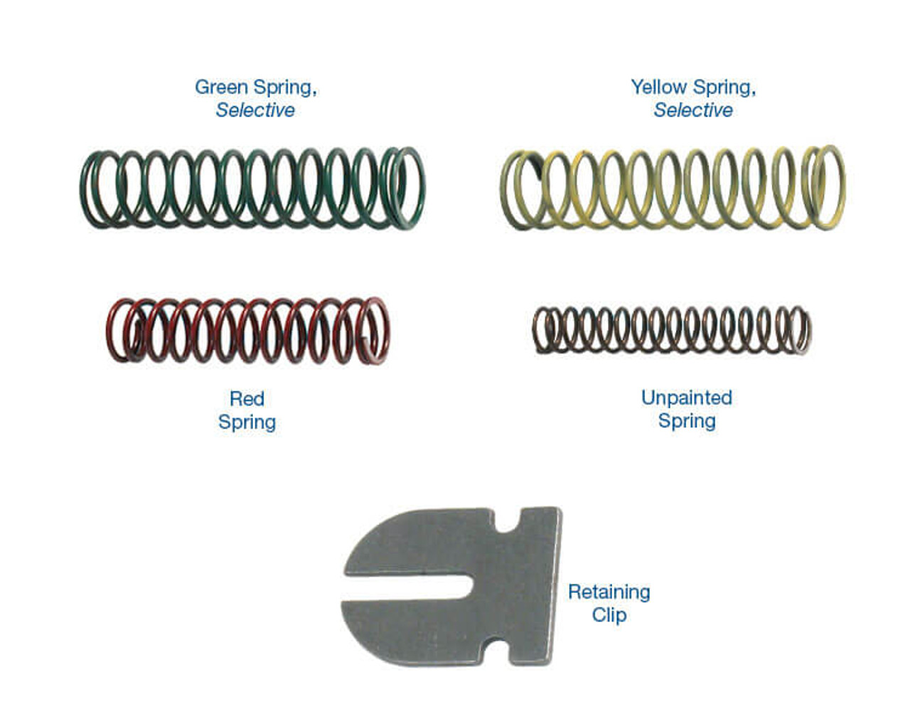 E4OD 4R100 Performance Rated Accumulator Spring Kit - Sonnax