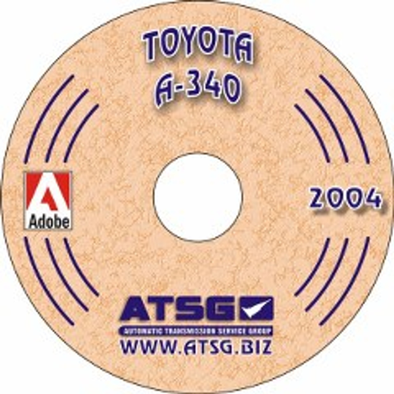 ATSG ATSG-A340E/H CD A340E A340H Transmission Technical Repair Manual (Mini CD)