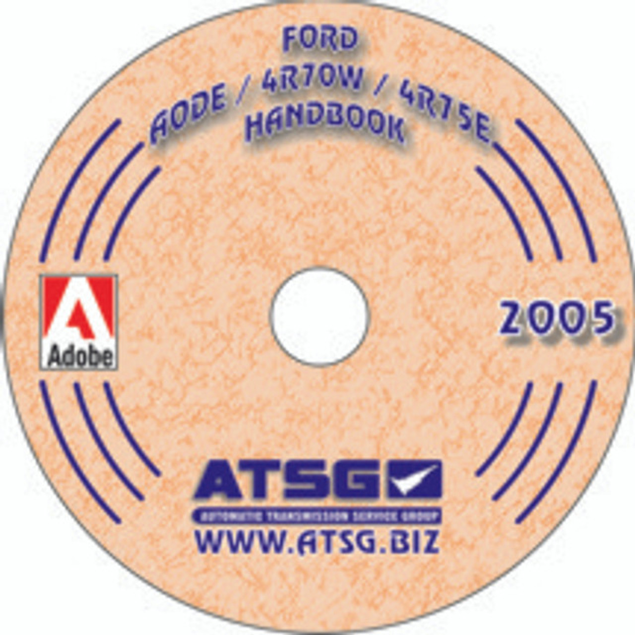 AODE 4R70 4R75 Update Handbook Technical Manual (Mini CD)