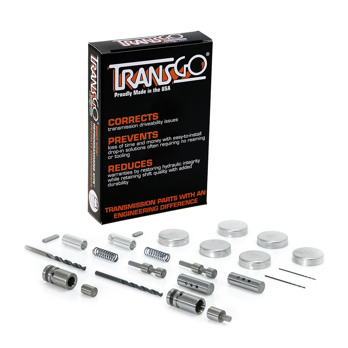 TransGo SK09D 09D TF60SN STransmission SHIFT KIT® Valve Body Repair Kit