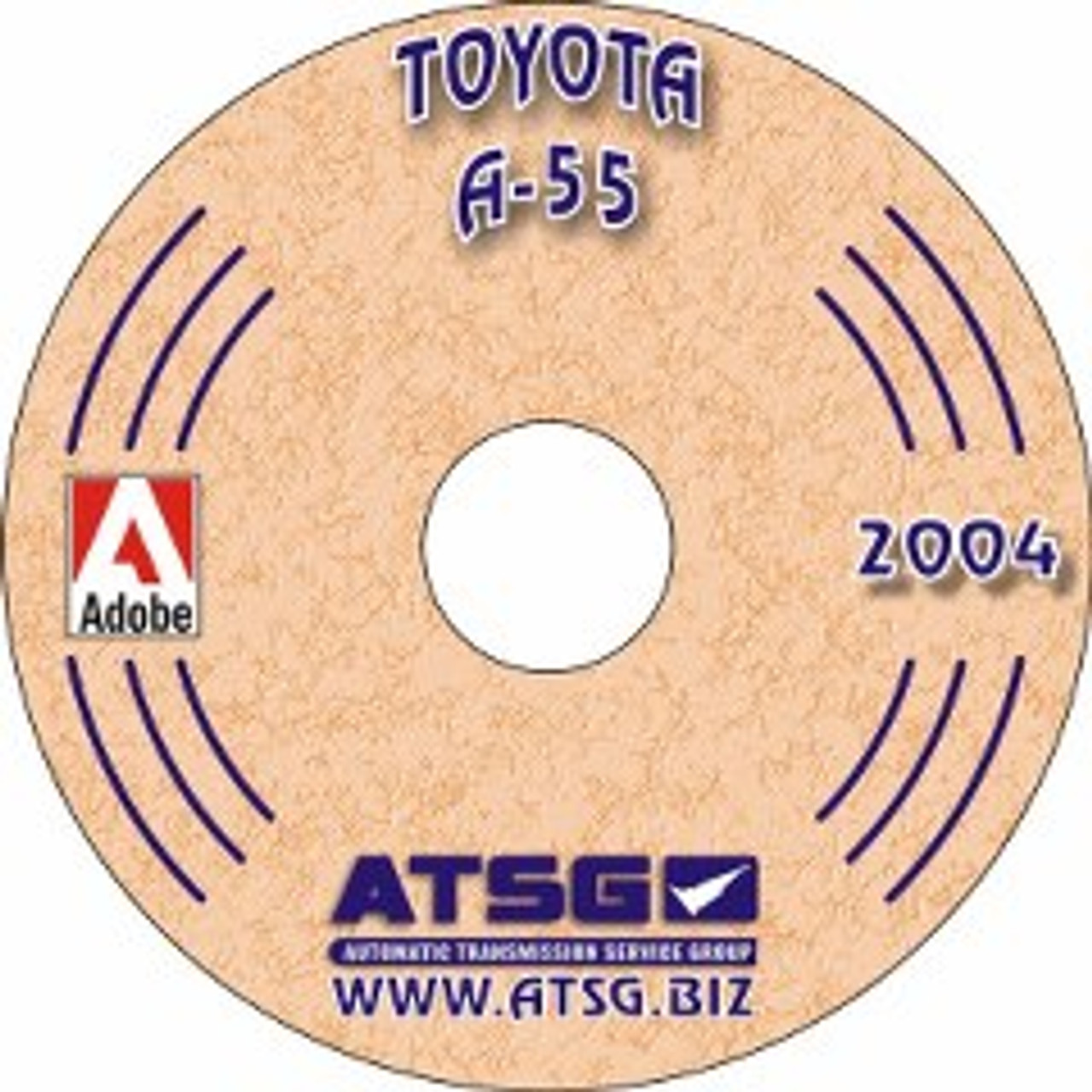 ATSG ATSG-A55 CD A55 Transmission Techincal Repair Manual (Mini CD)