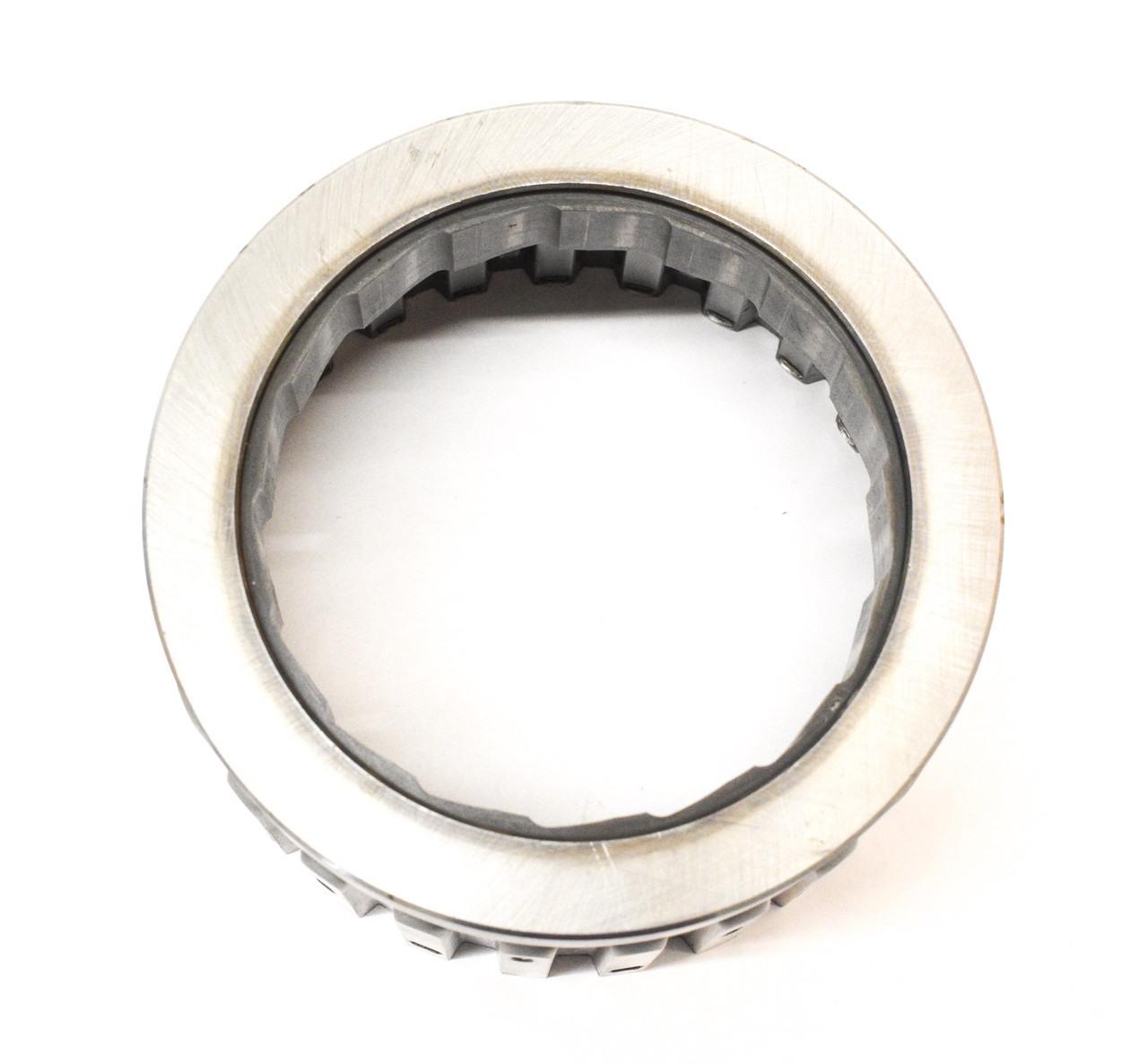 U36576C E4OD 4R100 Reverse Clutch Hub 17 Roller Plastic Sprag Style (1997-2005) 17-Element 24-Lub Used - view 5
