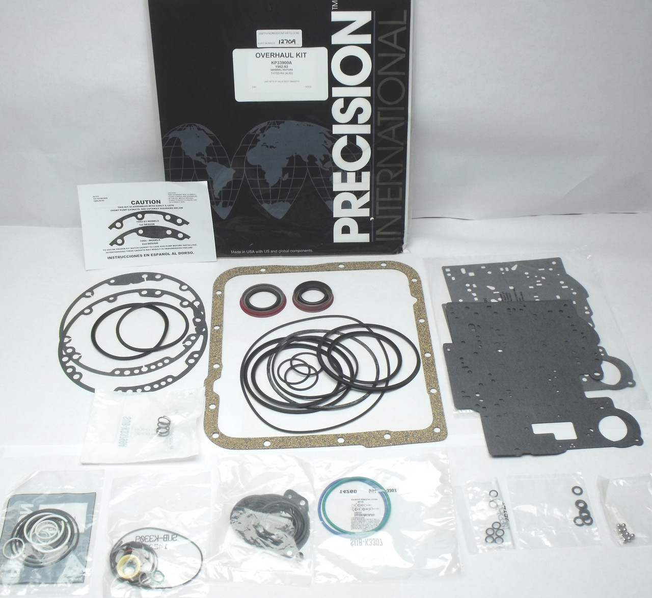 700R4|4L60 Gasket & Seal Overhaul Rebuild Kit (1982-1993)