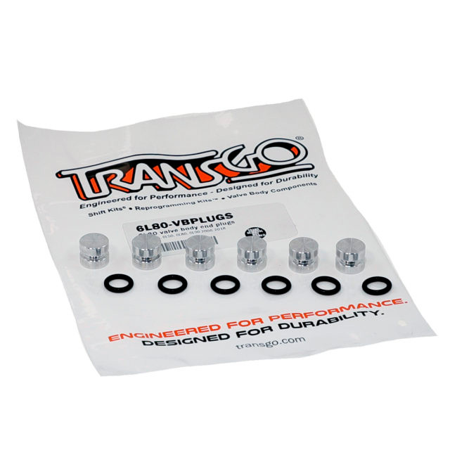 TransGo 6L80-VBPLUGS 6L45 6L50 6L80 6L90 Valve Body End Plugs