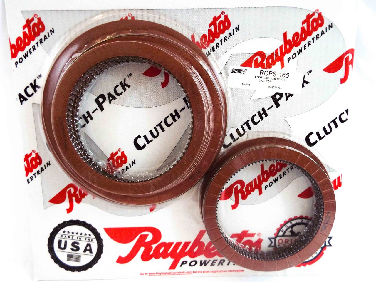 Raybestos RCPS-218 5R110W Performance Stage-1 Friction Clutch Plate Module (2005-UP) - view 2