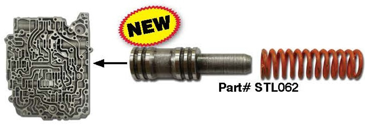 Provides positive, no-slip engagements at higher throttle rates when heavily loaded. Developed for high
use / high load TCC Lock-Up control to withstand extreme driving scenarios like towing the kids, a jet ski
and coolers to the river or your commercial work van / route runner / door dash-er / hard city driver. Either
way Superior’s new “Drop~in and GO!”™ Part # STL062 Dodge 62TE HD TCC QUICK~Solution™ is the
inexpensive fix to have onboard TODAY! So you don’t smoke another 62TE lock up clutch anytime soon.