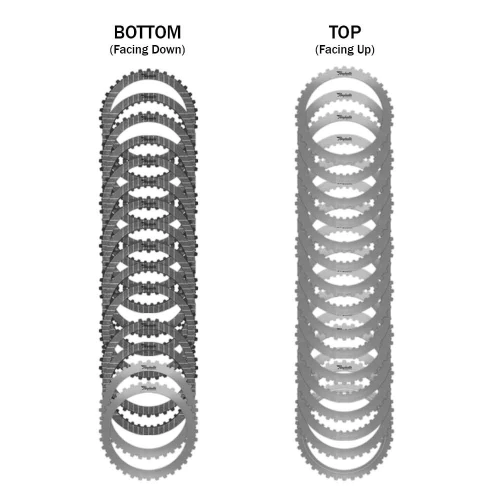 Raybestos RZP-006 6L80 6L90 4-5-6 Z PAK® Clutch Pack - view 2