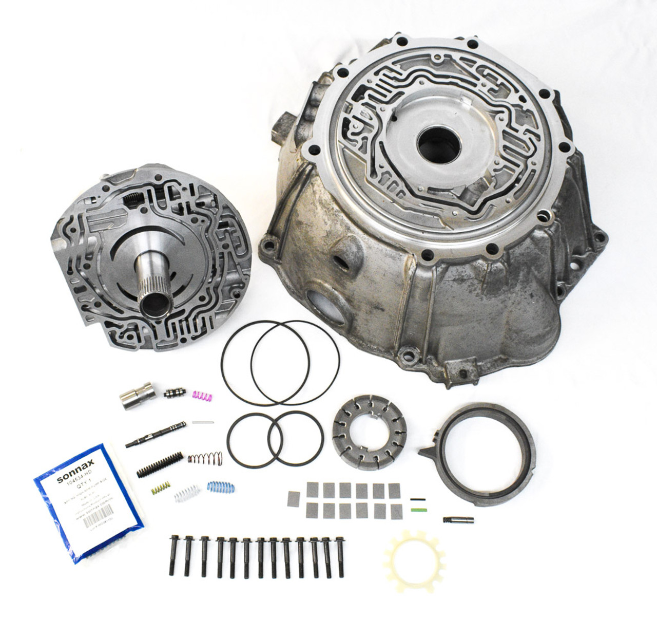 6L80 6L90 Premium Machined Pump Kit w/ | Upgraded PR Valve | Updated Boost Valve | HD Slide Spring | Rotor Kit ($100.00 CORE Included In Price)